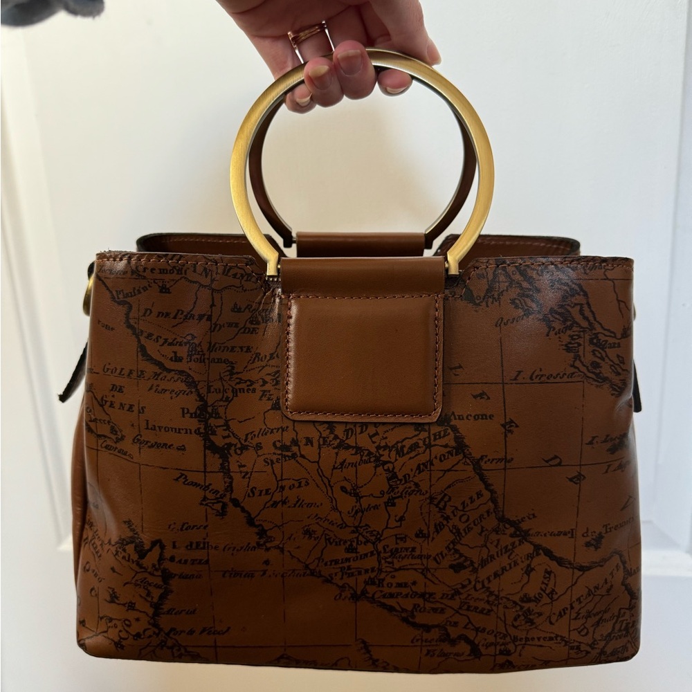 Patricia Nash Map Print Bag